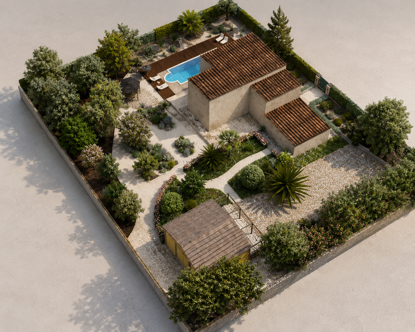 Crestatx — Garden Design Crestatx, Sa Pobla, Mallorca, Image 5